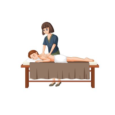 web design massage shop