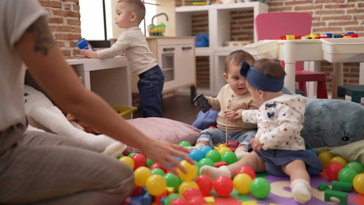 Childcare website design example